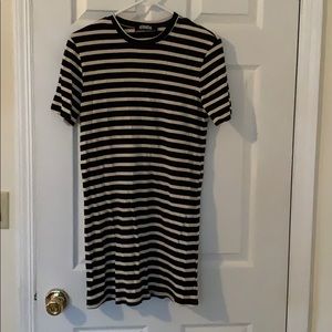Striped t-shirt dress from reformation
